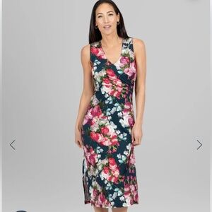 Kira Grace Wrap Dress Sizes L S Amazing Quality Fabric and Fit! Beautiful Floral